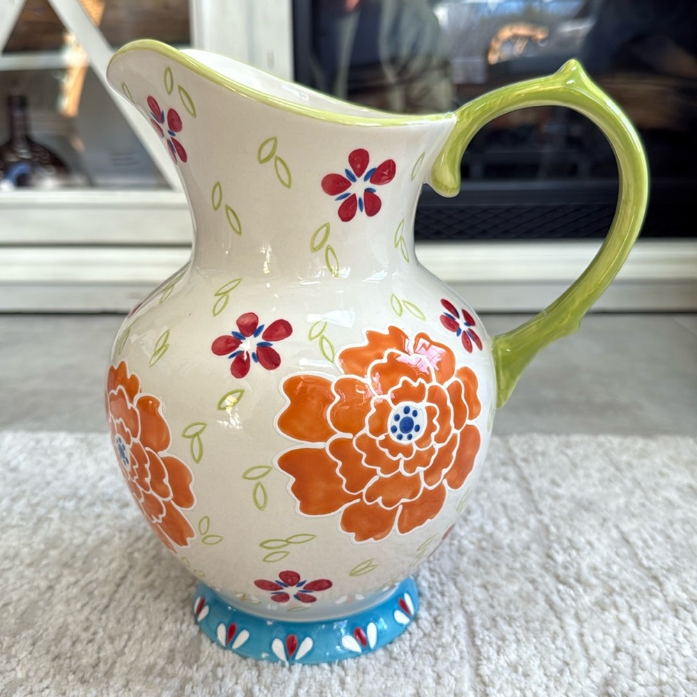 *LIKE NEW* Artistic Accents by Coastline Imports Water Pitcher
